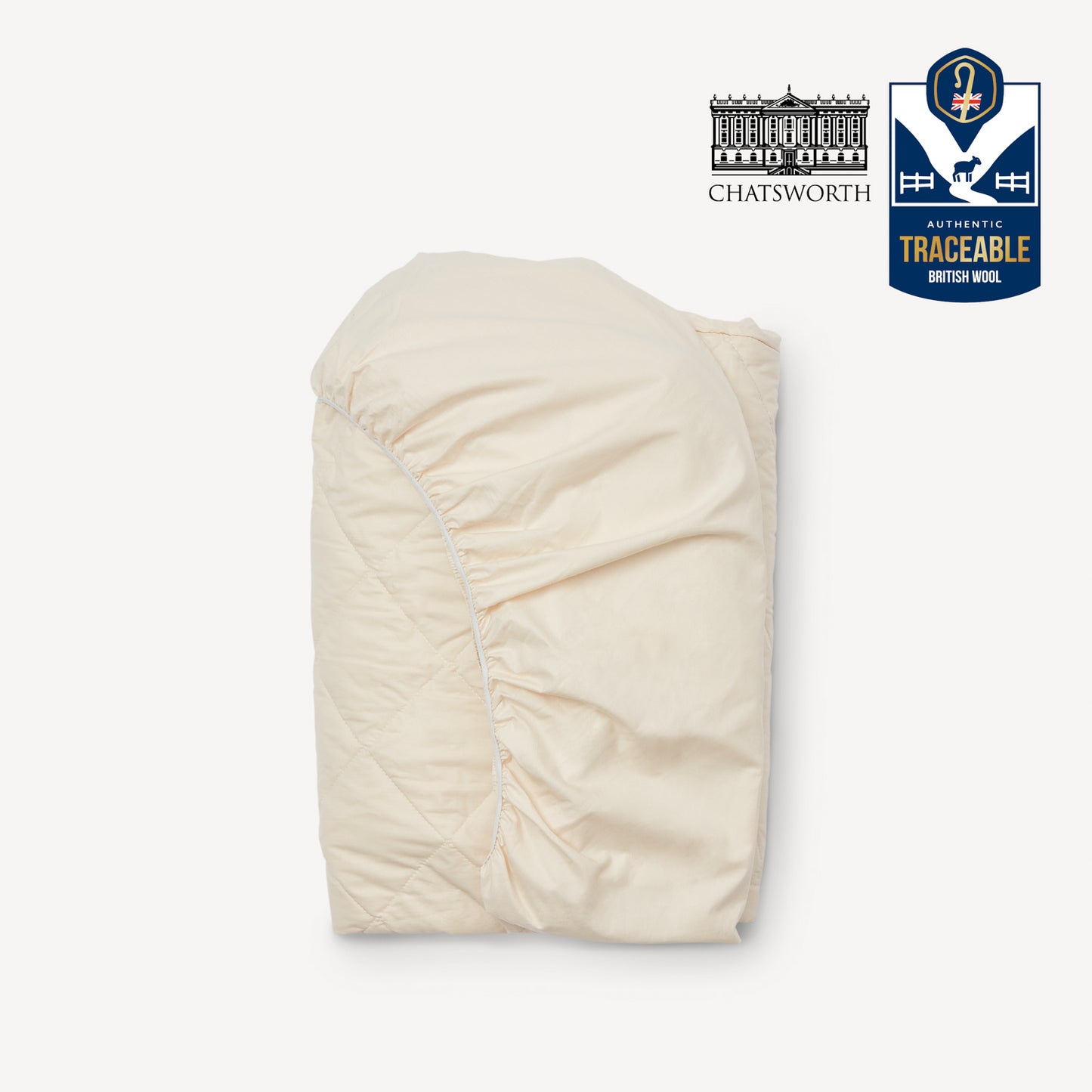 Deluxe Wool Island Shaped Mattress Protector