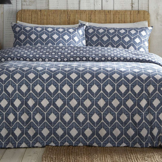 a warm and homely ethnic geometric print, inspired by tribal and native shapes and patterns