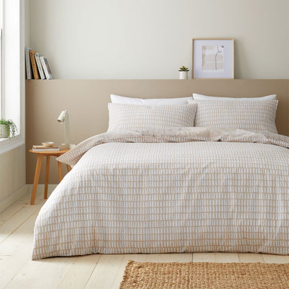 Larson Beige Duvet Set