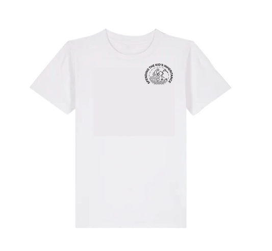 Customised White Crew Neck T-Shirt
