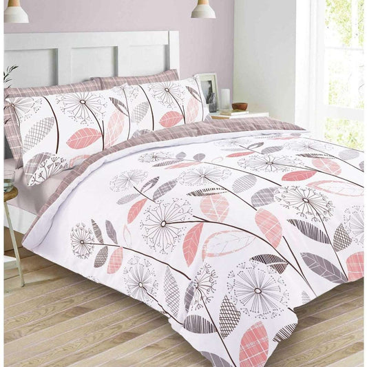 PuffBall Duvet Set Blush