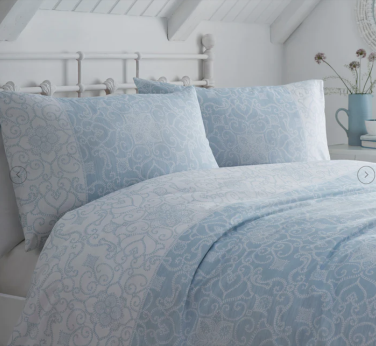 Frampton Blue Duvet Set