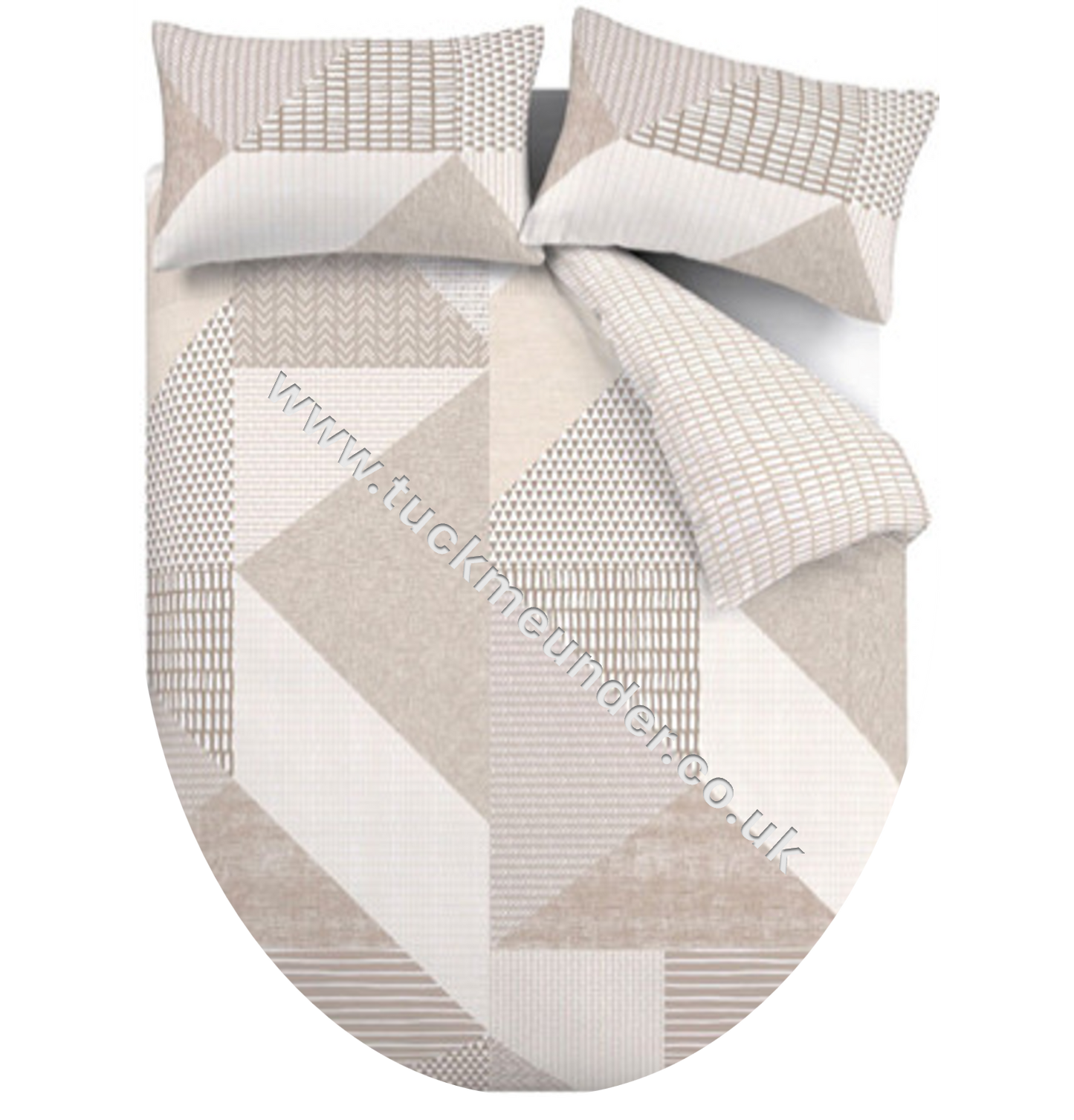 Larson Beige Duvet Set