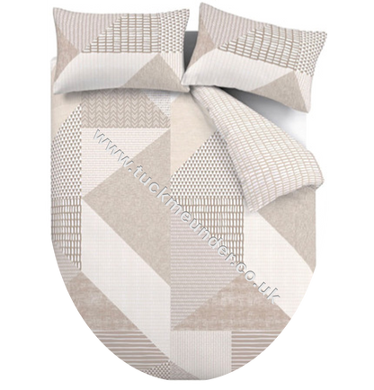 Larson Beige Duvet Set