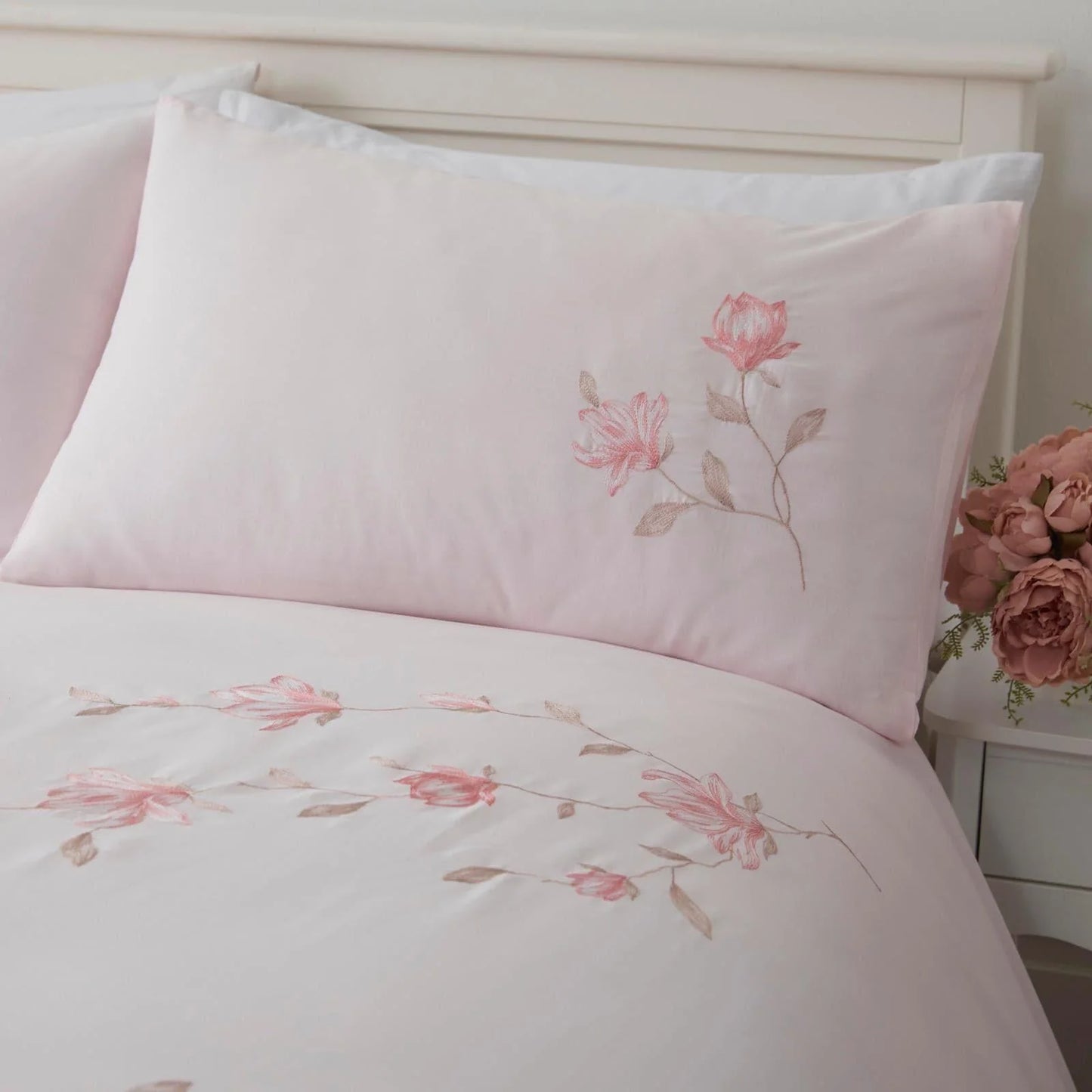 Margot Double Duvet Set Blush