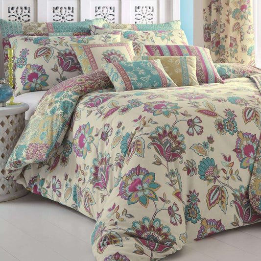 Marinelli Teal Double Duvet Set