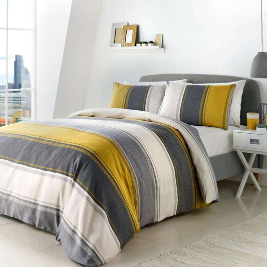 Betley Single duvet set Ochre