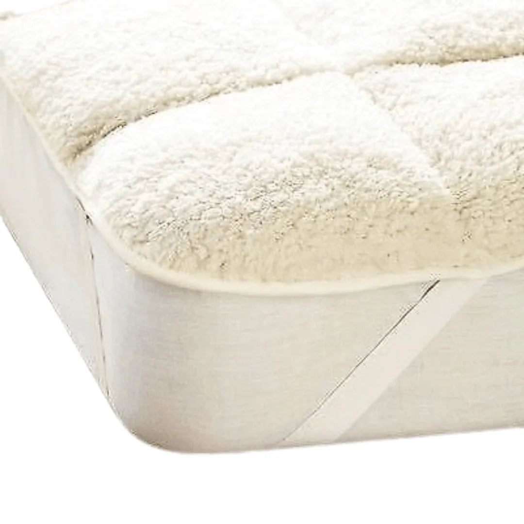 Teddy Mattress Topper Single Upto 90cm wide