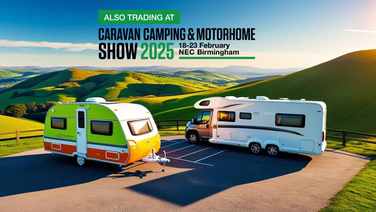 Load video: NEC Caravan, Camping and motorhome show 2025