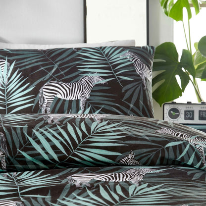 Zebra Print Double Duvet Set