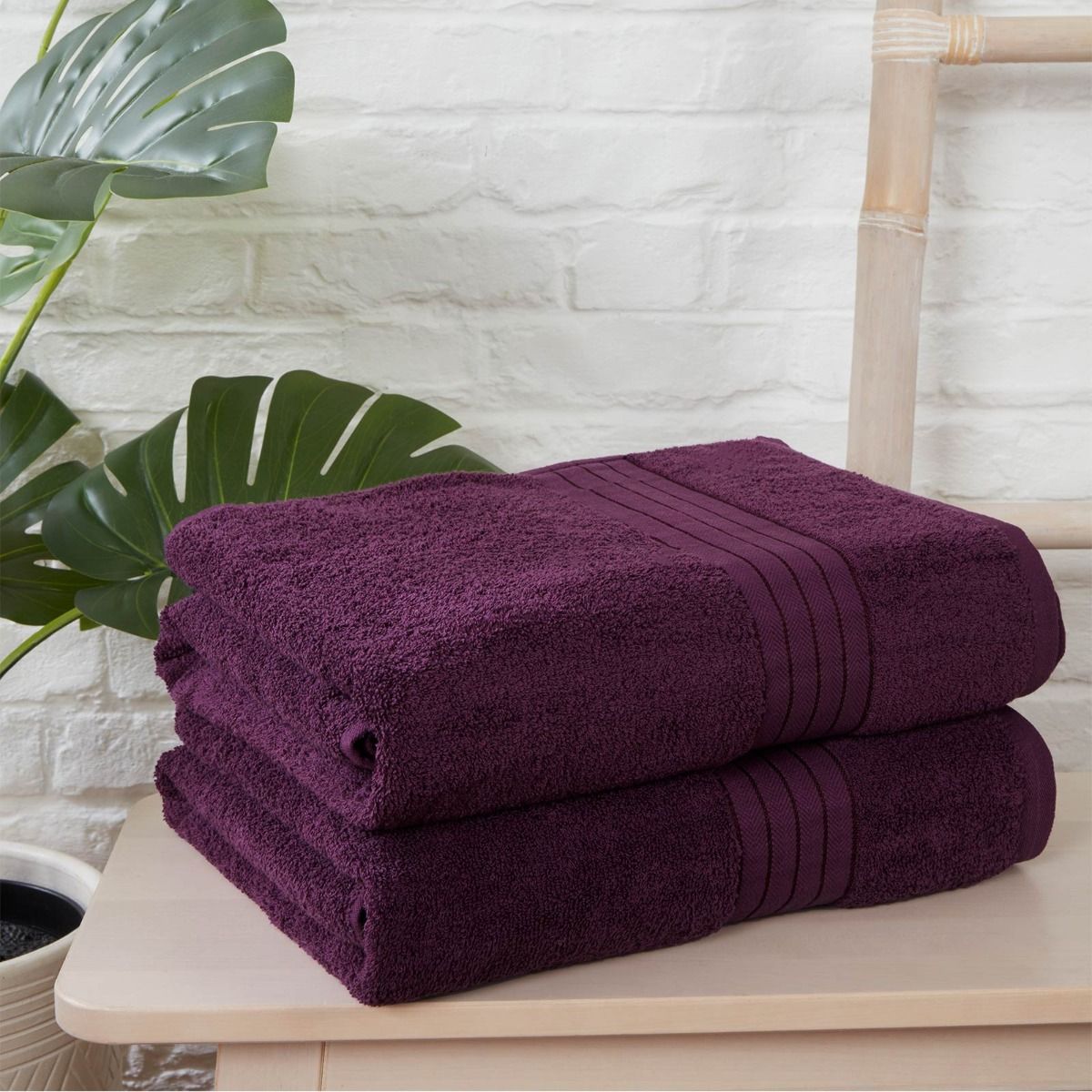 Plum bath sheets hot sale