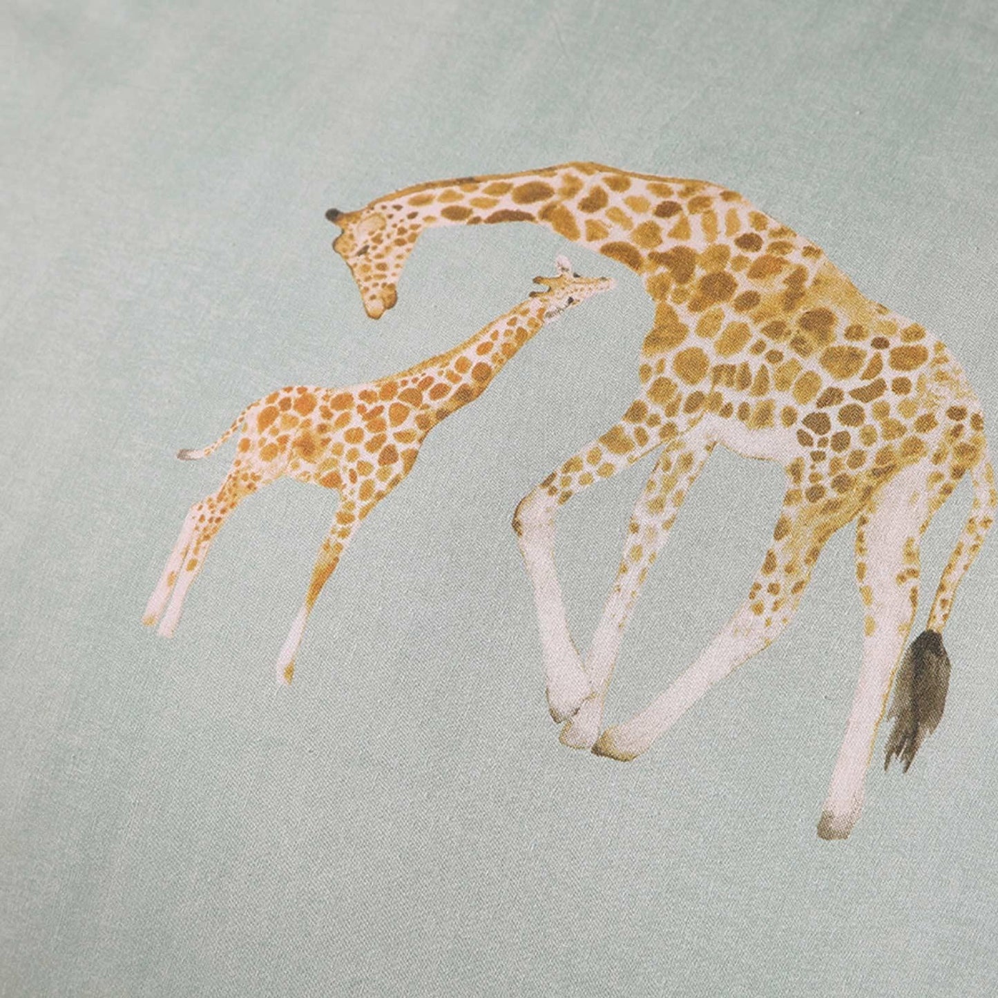 Milo Giraffe Reversible Double Duvet Set